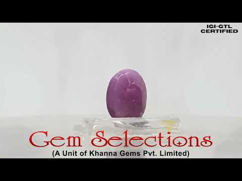 4.09 Ratti Natural New Burma Ruby with Govt. Lab Certificate-(4551)