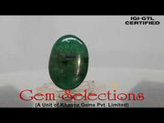 7.28 Ratti Natural Panna Stone With Govt. Lab Certificate (3441)