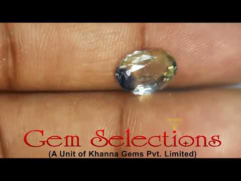 3.94 Carat Natural Pitambari Sapphire with Govt Lab Certificate-(45510)