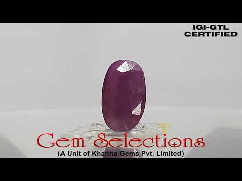 5.50 Ratti Natural New Burma Ruby with Govt. Lab Certificate-(4551)