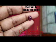 3.28 Ratti Natural Ruby with Govt Lab Certificate-(7881)