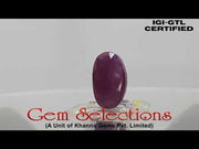 5.50 Ratti Natural New Burma Ruby with Govt. Lab Certificate-(4551)