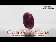 6.18 Ratti Natural Neo Burma Ruby with Govt. Lab Certificate-(3441)