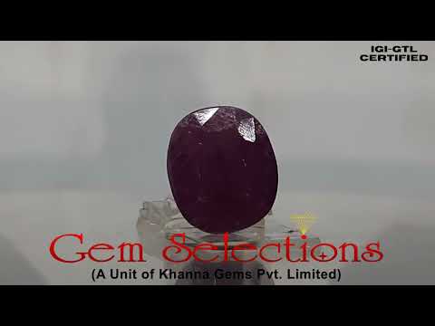 9.39 Ratti Natural Neo Burma Ruby with Govt. Lab Certificate-(3441)