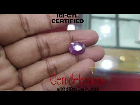 8.52 Ratti Natural New Burma Ruby with Govt. Lab Certificate-(4551)