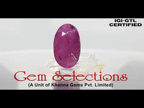4.51 Ratti Natural Ruby with Govt Lab Certificate-(7881)
