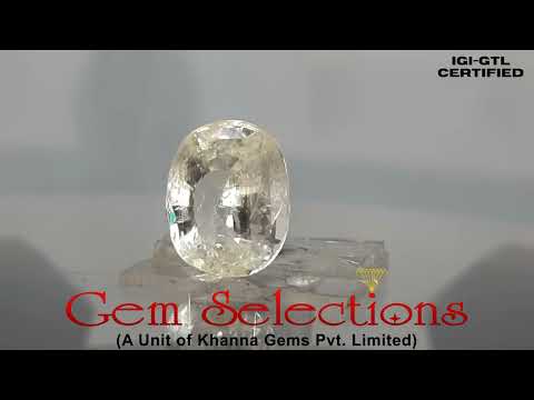 4.98/CT Natural yellow sapphire with Govt Lab Certificate-YELSA9V