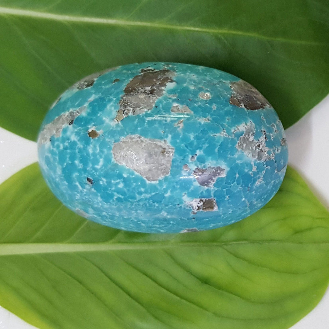 51.74 Ratti Irani Turquoise With Govt. Lab Certificate-(1221)