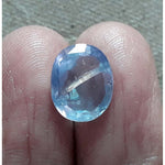 Load image into Gallery viewer, 6.15/CT Natural Blue sapphier with Govt Lab Certified (4551)
