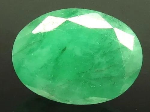 4.94/CT Natural Panna Stone with Govt. Lab Certificate  (16650)