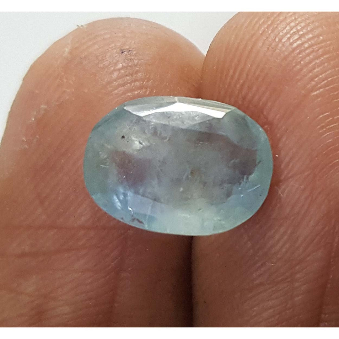 4.17 Ratti Natural Blue Sapphire with Govt Lab Certificate-(6771)