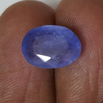 Load image into Gallery viewer, 4.69/CT Natural Blue Sapphire with Govt Lab Certificate-34410
