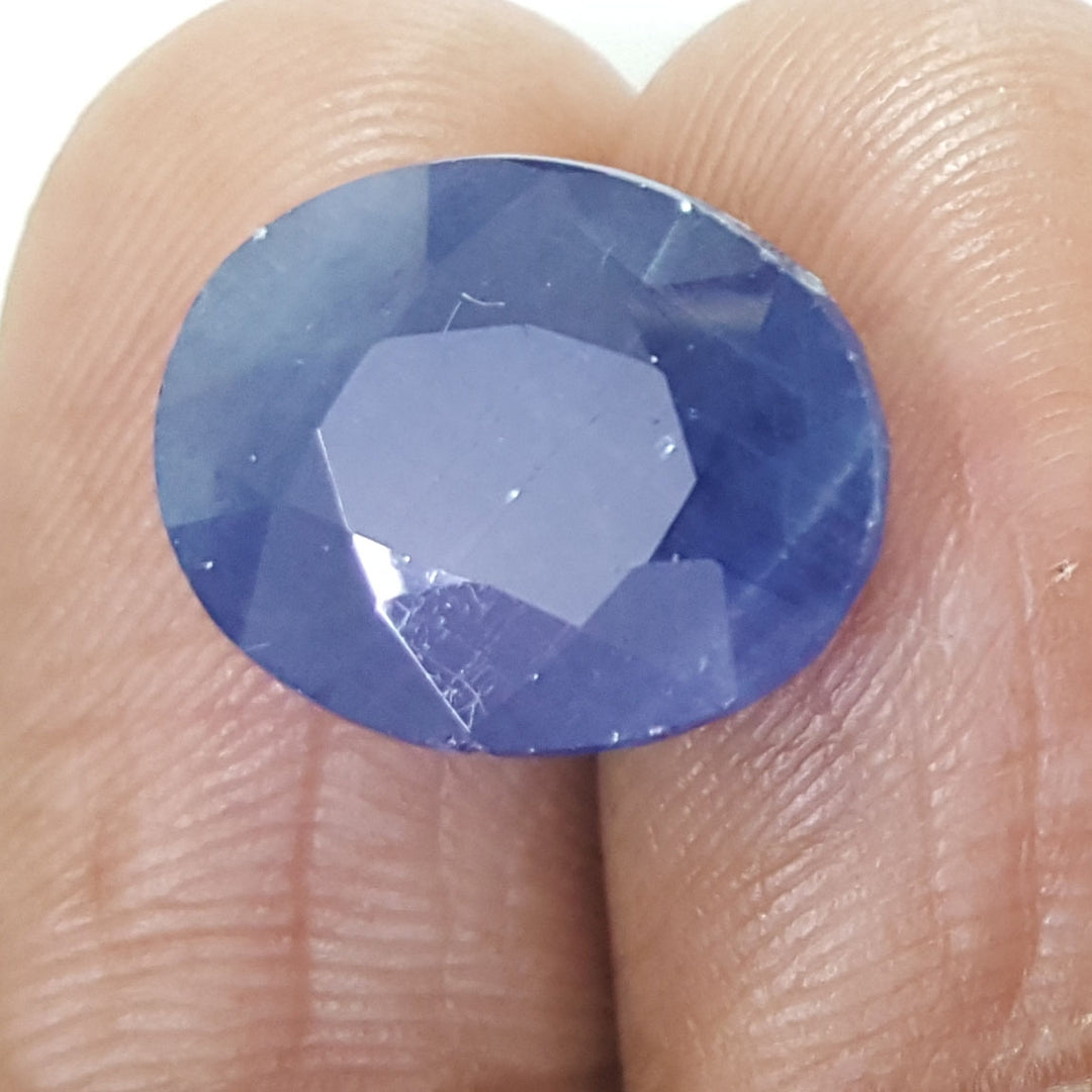 10.39 Ratti Natural Blue Sapphire With Govt Lab Certified-(2331)
