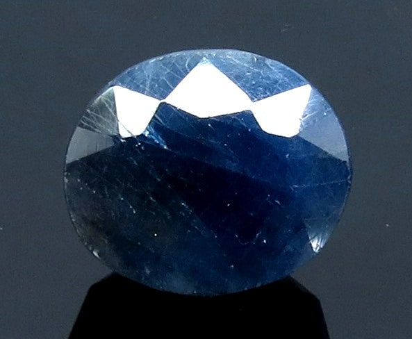 8.59/CT Natural Blue Sapphire with Govt Lab Certificate-(2331)