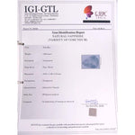 Load image into Gallery viewer, 3.08/CT Natural Blue Sapphire with Govt Lab Certificate-BLUSA9V
