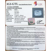 4.51/CT Natural Ceylonese Neelam with Govt Lab Certificate-BLUSA9T