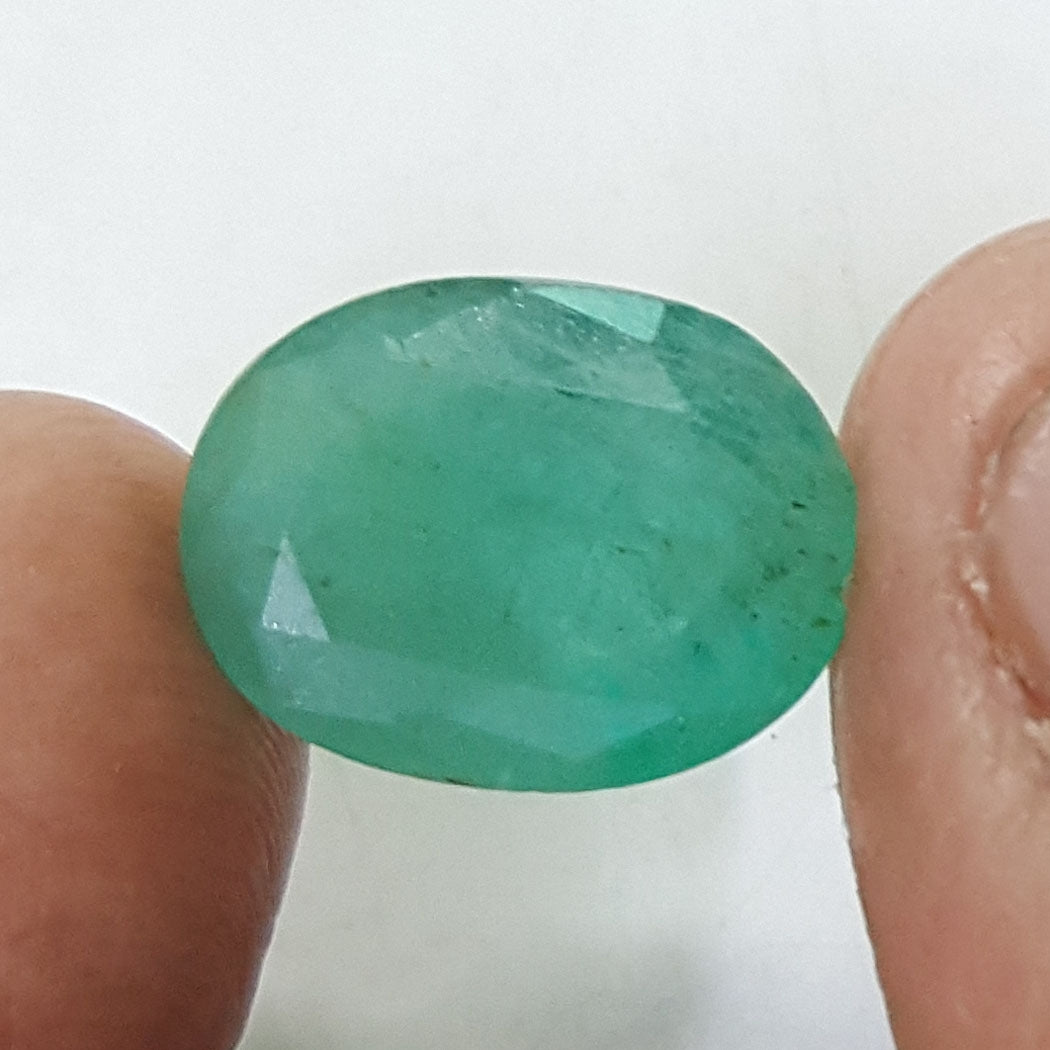 5.64 Ratti Natural Emerald Stone With Govt. Lab Certificate (3441)