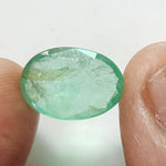 Load image into Gallery viewer, 3.86/CT Natural Emerald Stone with Govt. Lab Certificate  (12210)
