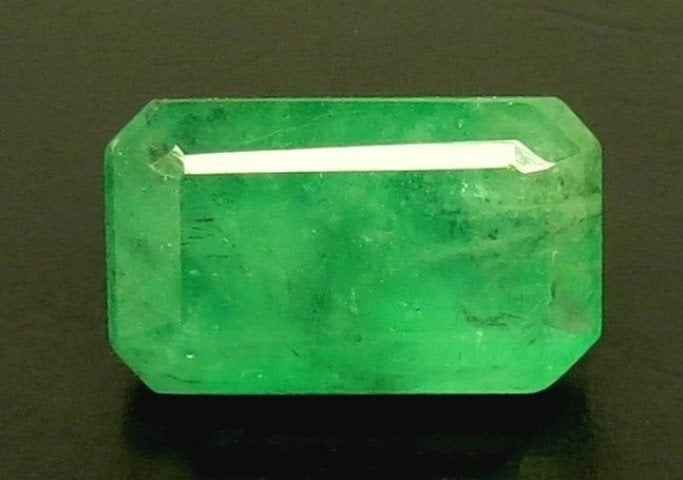 4.89/CT Natural Panna Stone with Govt. Lab Certificate (12210)