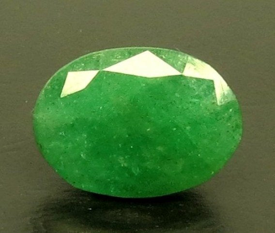 3.13/CT Natural Panna Stone with Govt. Lab Certificate-3441