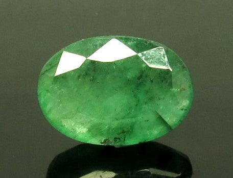 3.17/CT Natural Panna Stone with Govt. Lab Certified-8991
