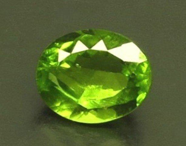 7.57/CT Natural Peridot With Govt. Lab Certificate-5661