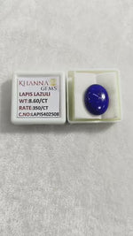 Load and play video in Gallery viewer, 8.60/CT Natural Lapis-Lazuli (350)
