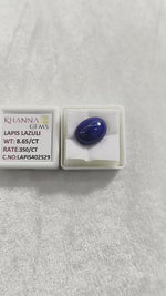 Load and play video in Gallery viewer, 8.65/CT Natural Lapis-Lazuli (350)

