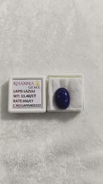 Load and play video in Gallery viewer, 11.40/CT Natural Lapis-Lazuli (350)
