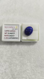Load and play video in Gallery viewer, 8.40/CT Natural Lapis-Lazuli (350)
