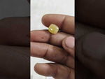 Load and play video in Gallery viewer, 5.59/CT Natural Yellow Sapphire With Govt Lab Certificate (2331)