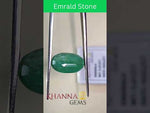 Load and play video in Gallery viewer, 5.67/CT Natural Panna Stone with Govt. Lab Certificate-4551
