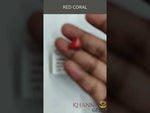 Load and play video in Gallery viewer, 6.56/CT Natural Triangular Red Coral-1800
