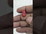 Load and play video in Gallery viewer, 7.50/CT Natural Red Coral With Govt. Lab Certificate-10877D43886