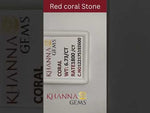 Load and play video in Gallery viewer, 6.73/CT Natural Triangular Red Coral-1800
