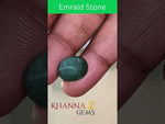 Load and play video in Gallery viewer, 5.71/CT Natural Panna Stone with Govt. Lab Certificate-4551
