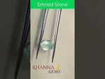 Load and play video in Gallery viewer, 3.13/CT Natural Panna Stone with Govt. Lab Certificate-12210
