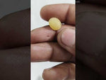 Load and play video in Gallery viewer, 6.31/CT Natural Yellow Sapphire With Govt Lab Certificate (2331)