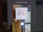 Load and play video in Gallery viewer, 5.53/CT Natural Ceylonese Pukhraj with Govt Lab Certificate-YELSA9W
