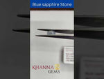 Load and play video in Gallery viewer, 3.73/CT Natural Blue Sapphire with Govt Lab Certificate-6771
