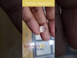 Load and play video in Gallery viewer, 4.93/CT Natural Ceylonese Pukhraj with Govt Lab Certificate-(YELSA9W)
