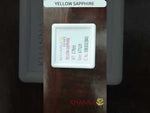 Load and play video in Gallery viewer, 2.78/CT Natural Ceylonese Pukhraj with Govt Lab Certificate-6771
