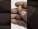 Load and play video in Gallery viewer, 5.65/CT Natural Yellow Sapphire With Govt Lab Certificate (2331)