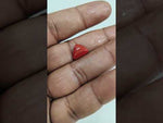 Load and play video in Gallery viewer, 2.21/CT Natural Red Coral With Govt. Lab Certificate-10815D43651
