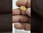 Load and play video in Gallery viewer, 4.98/CT Natural Yellow Sapphire With Govt Lab Certificate (2331)