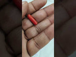 Load and play video in Gallery viewer, 6.72/CT Natural Red Coral With Govt. Lab Certificate-10833D43732