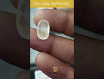 Load and play video in Gallery viewer, 4.96/CT Natural Ceylonese Pukhraj with Govt Lab Certificate (8991)
