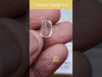 Load and play video in Gallery viewer, 5.24/CT Natural yellow sapphire with Govt Lab Certificate-YELSA9V
