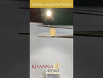 Load and play video in Gallery viewer, 3.15/CT Natural Ceylonese Pukhraj with Govt Lab Certificate-8991
