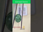 Load and play video in Gallery viewer, 8.56/CT Natural Panna Stone with Govt. Lab Certificate-8991
